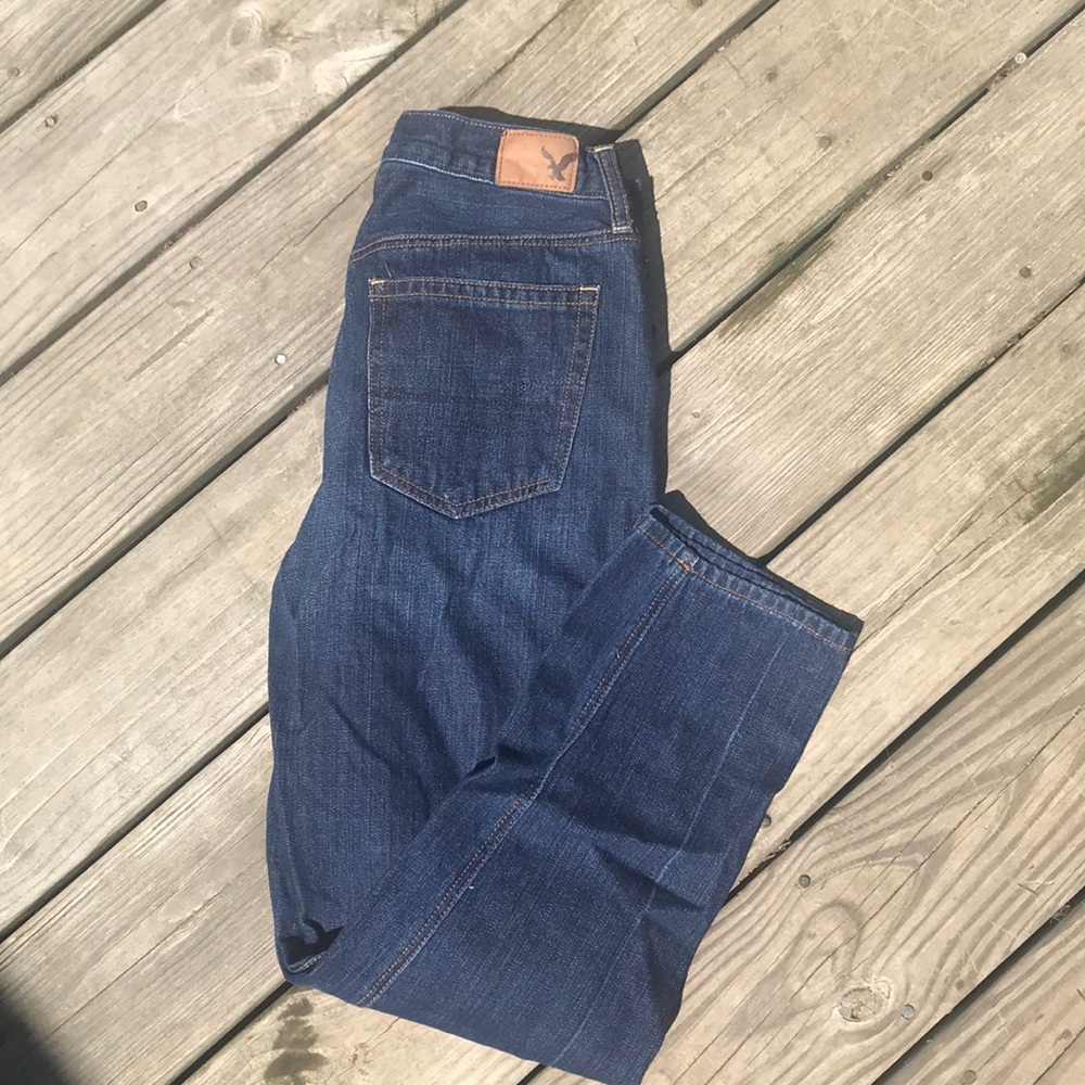 Vintage high rise American eagle jeans